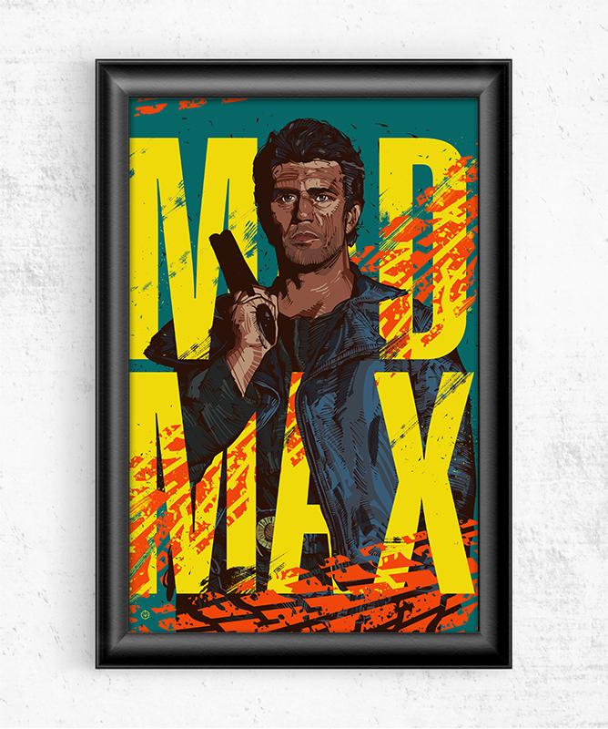 Mad Max Mel Gibson Posters by Nikita Abakumov - Pixel Empire