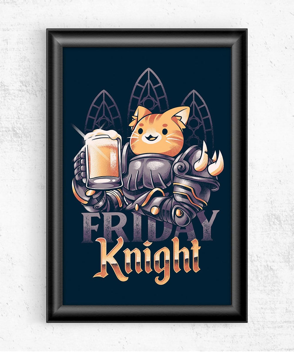 Friday Knight Posters by Ilustrata - Pixel Empire
