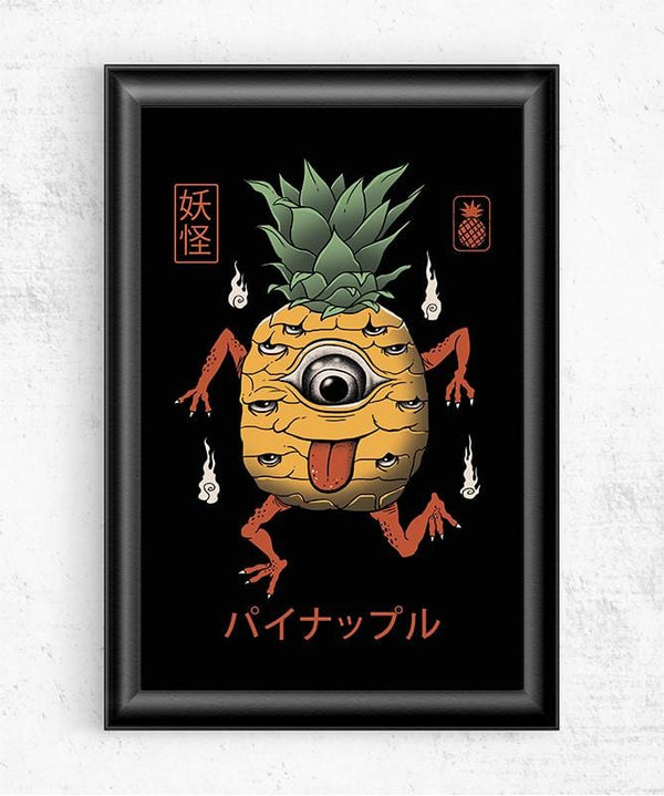 Yokai Pineapple Posters by Vincent Trinidad - Pixel Empire