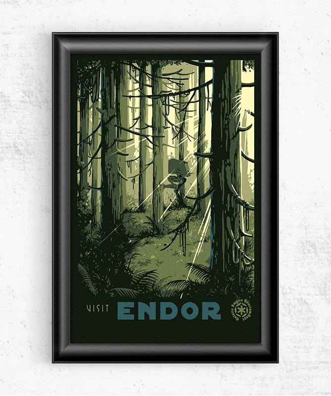 Visit Endor Posters by Mathiole - Pixel Empire