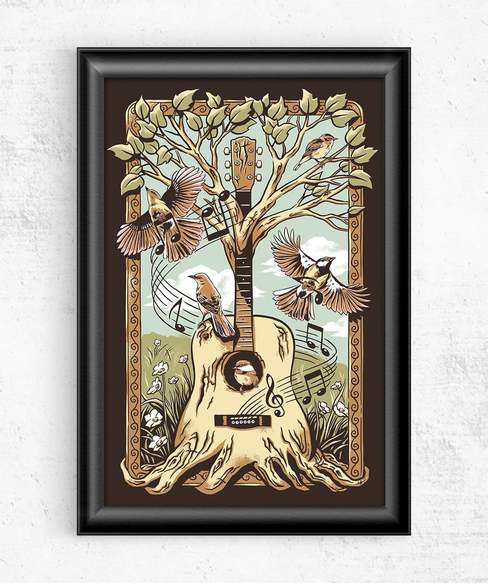 Natural Melody Posters by Chris Phillips - Pixel Empire