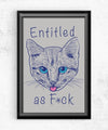 Entitled as Fuck Posters by Vincent Trinidad - Pixel Empire