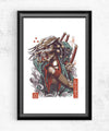 Samurai Predator Posters by Vincent Trinidad - Pixel Empire