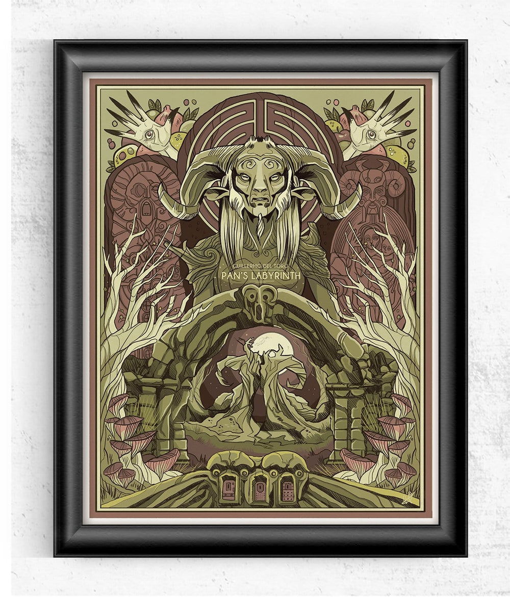 Pan Labyrinth - Guillermo del Toro Limited Print Posters by Beverly Arce - Pixel Empire