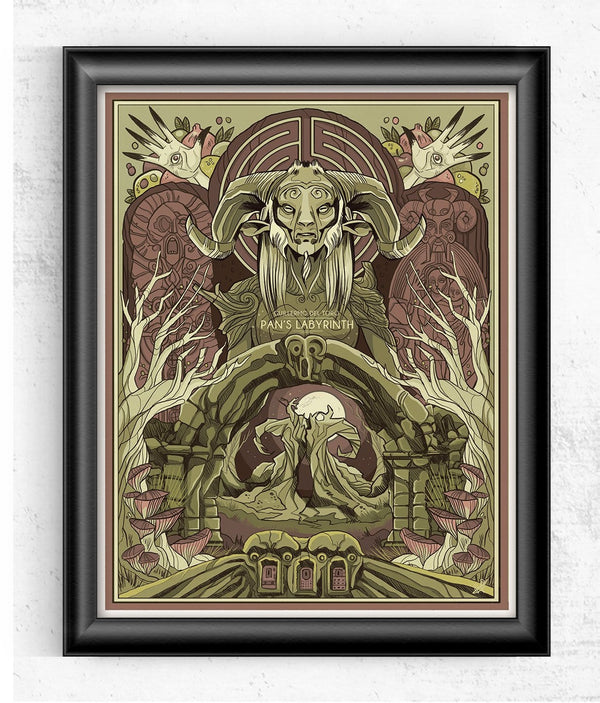 Pan Labyrinth - Guillermo del Toro Limited Print Posters by Beverly Arce - Pixel Empire