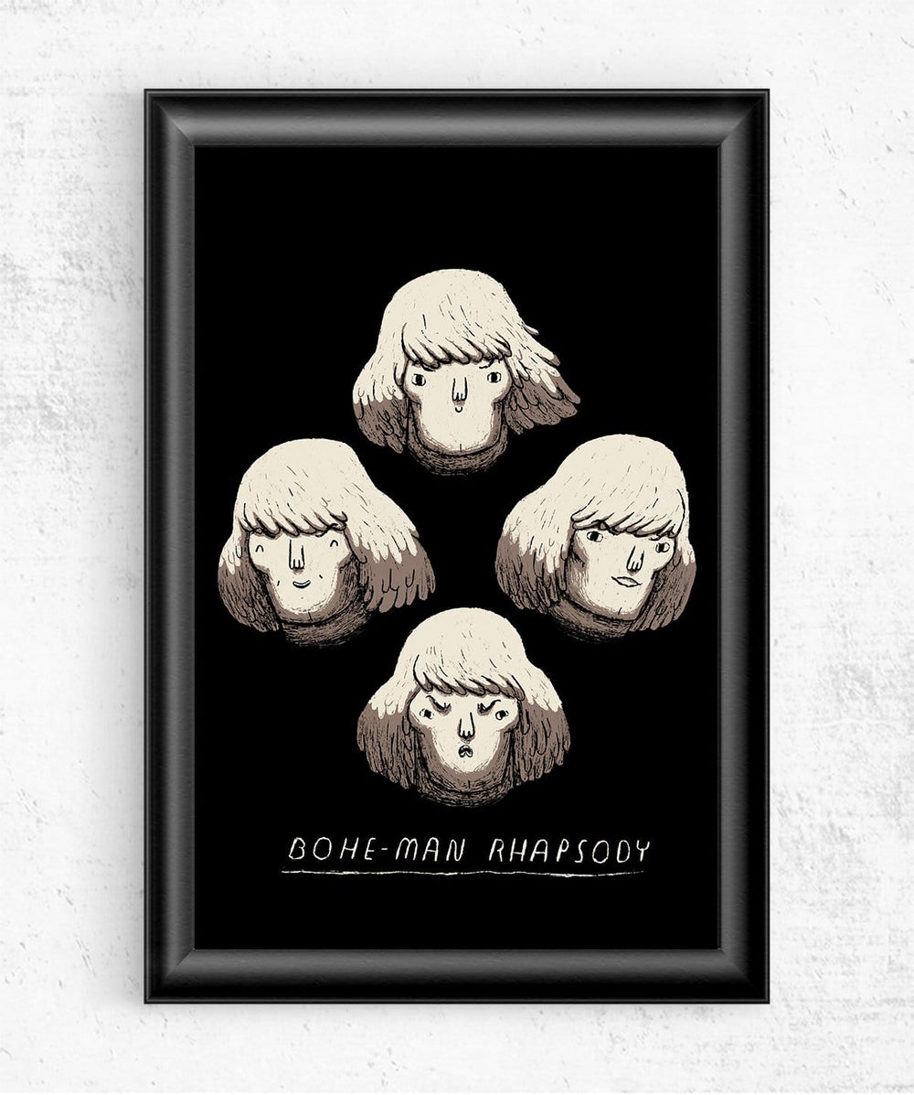 Bohe-man Rhapsody Posters by Louis Roskosch - Pixel Empire