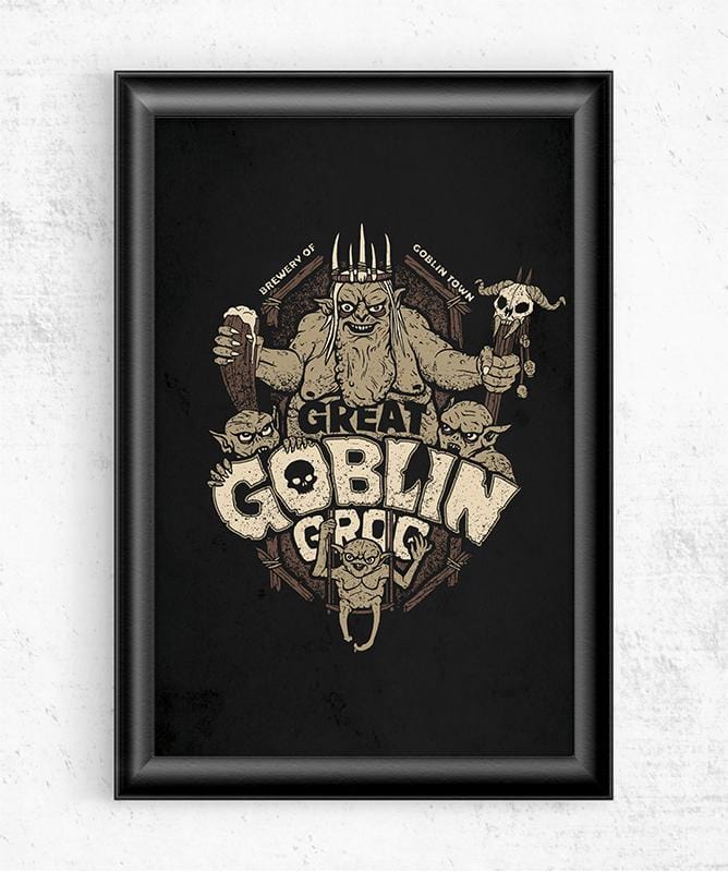 Goblin サイン入りポスター　納豆 Great Goblin Grog - Pixel Empire