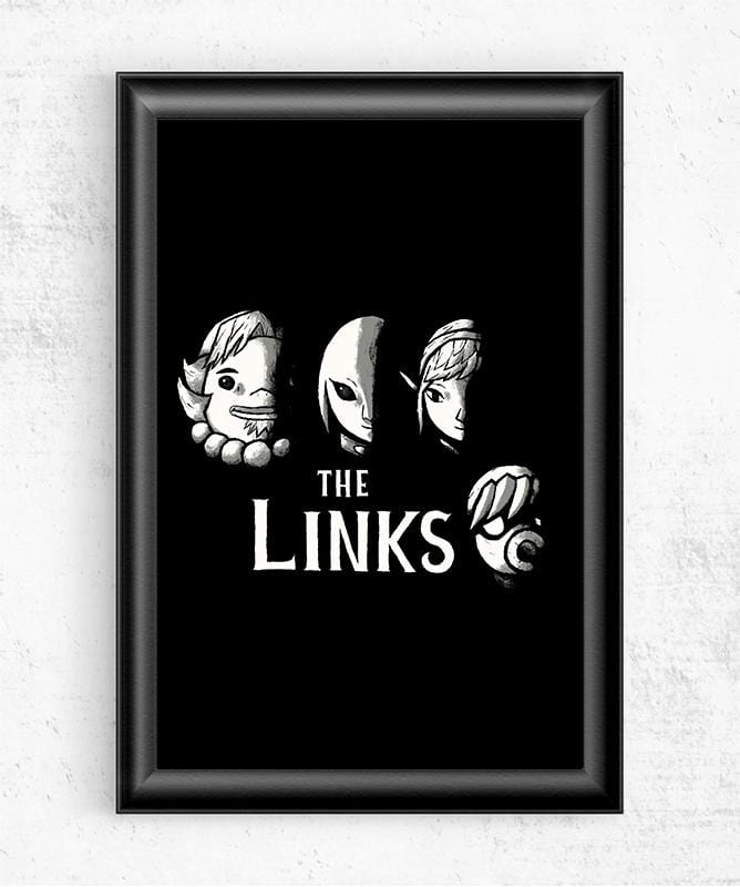 Links Posters by Louis Roskosch - Pixel Empire