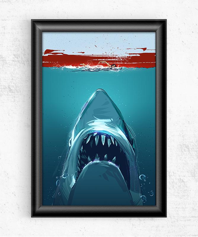 Jaws Posters by Nikita Abakumov - Pixel Empire