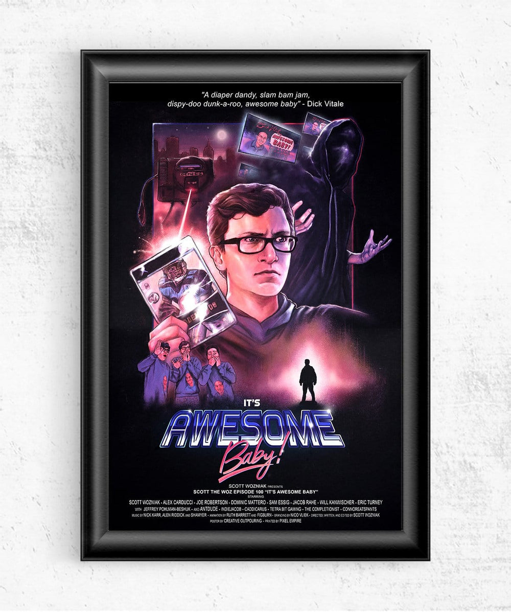 It's Awesome Baby Posters by Scott The Woz - Pixel Empire