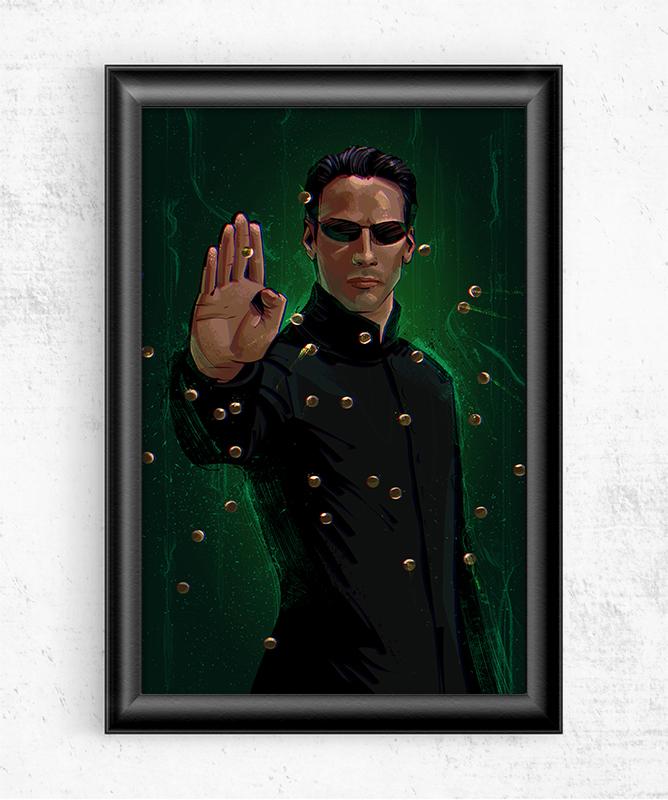 The Matrix Neo Posters by Nikita Abakumov - Pixel Empire