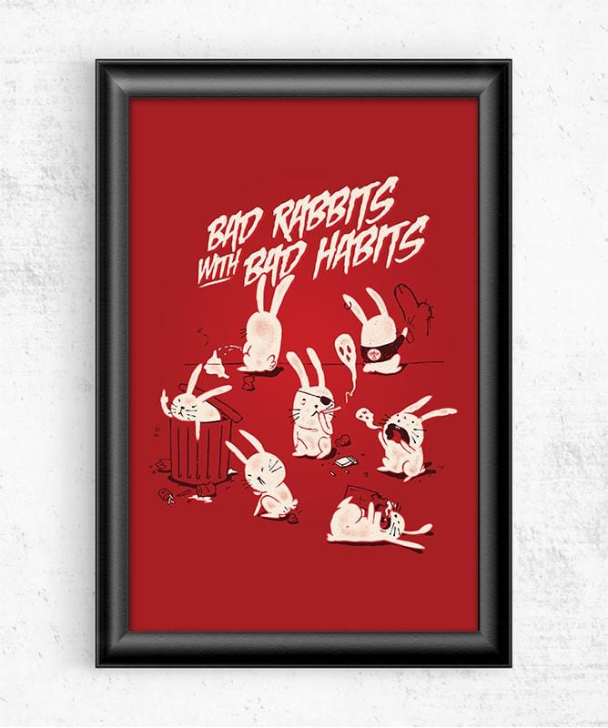 Bad Rabbits Posters by Mathiole - Pixel Empire