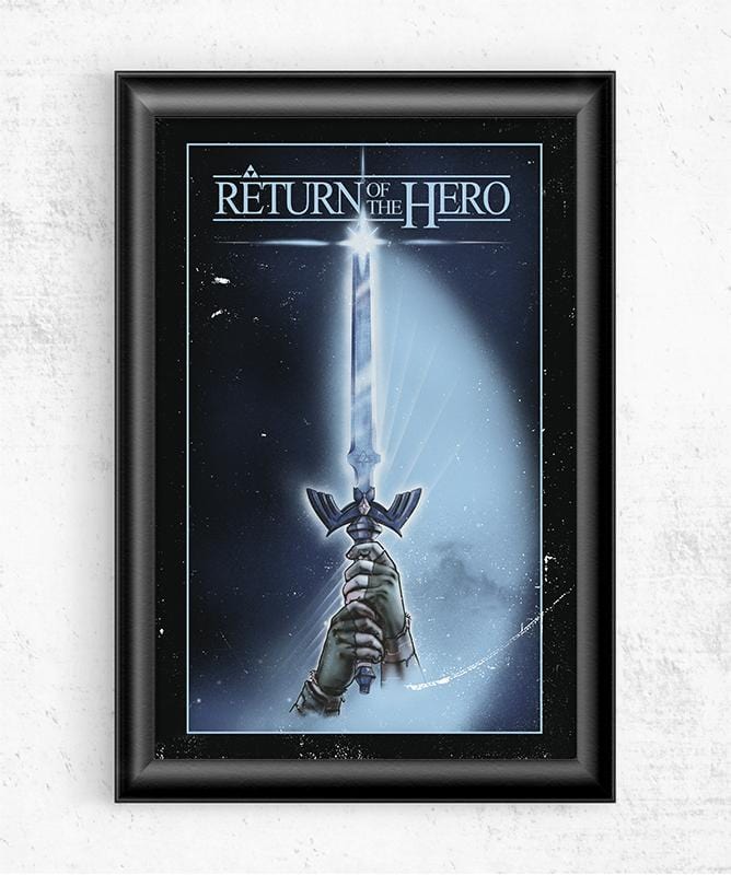 Return of the Hero Posters by Creative Outpouring - Pixel Empire
