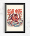 Takoyaki Attack Posters by Ilustrata - Pixel Empire