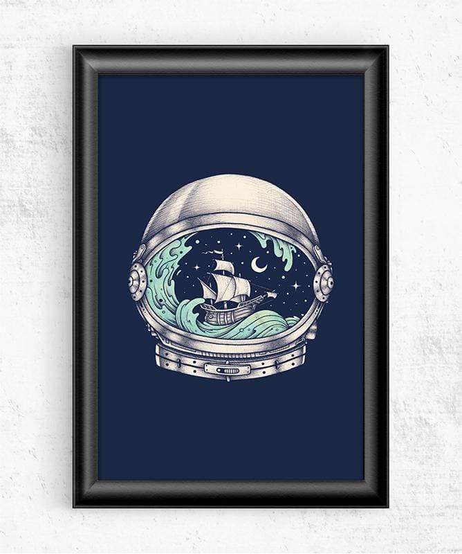 Spaceship Posters by Enkel Dika - Pixel Empire