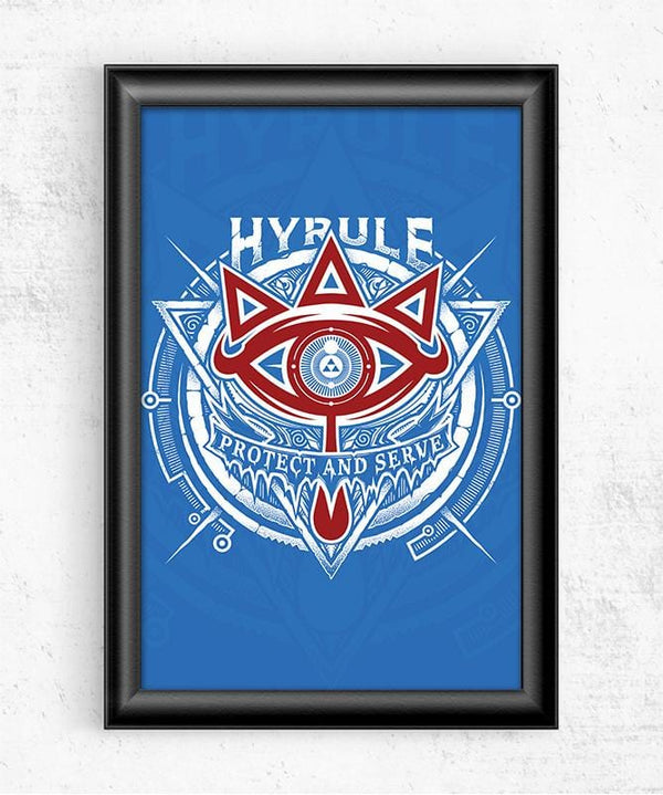 Protect and Serve Posters by StudioM6 - Pixel Empire