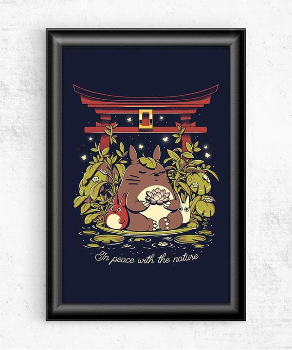 In Peace with the Nature Posters by Ilustrata - Pixel Empire