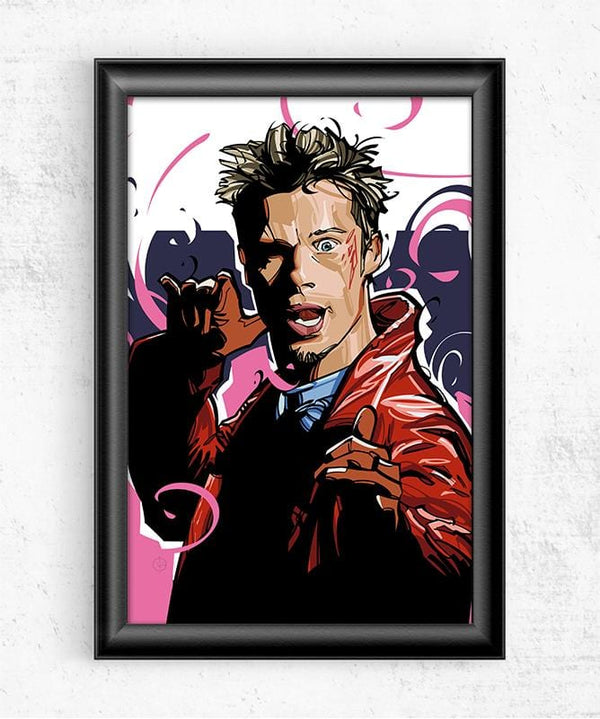 Tyler Durden Posters by Nikita Abakumov - Pixel Empire