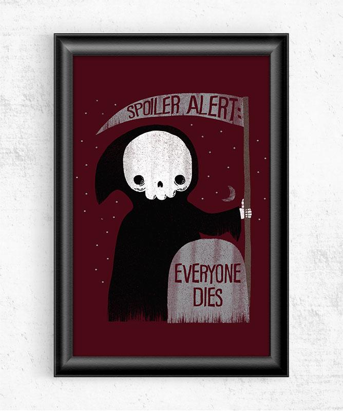 Spoiler Alert Posters by Perry Beane - Pixel Empire