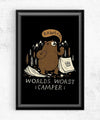 World's Worst Camper Posters by Louis Roskosch - Pixel Empire