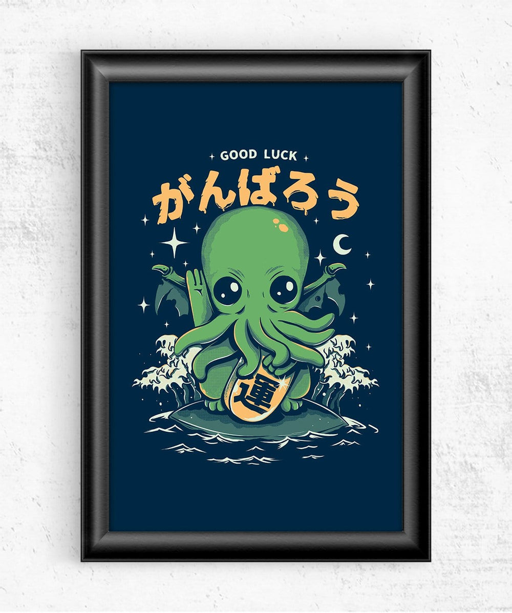 Good Luck Cthulhu Posters by Ilustrata - Pixel Empire