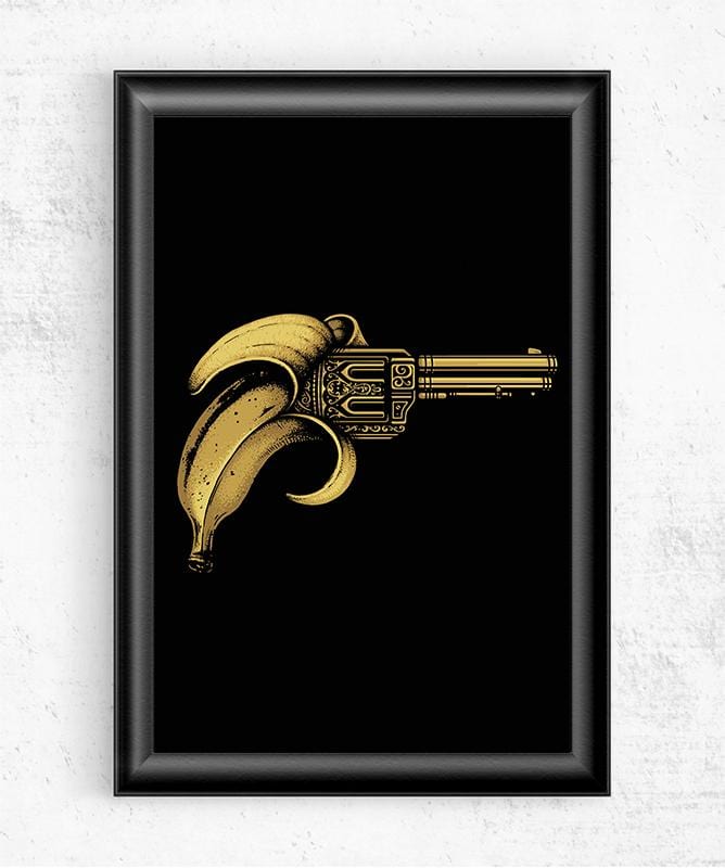 Banana Gun Posters by Enkel Dika - Pixel Empire