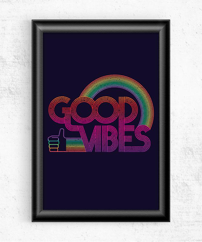 Good Vibes Posters by Perry Beane - Pixel Empire