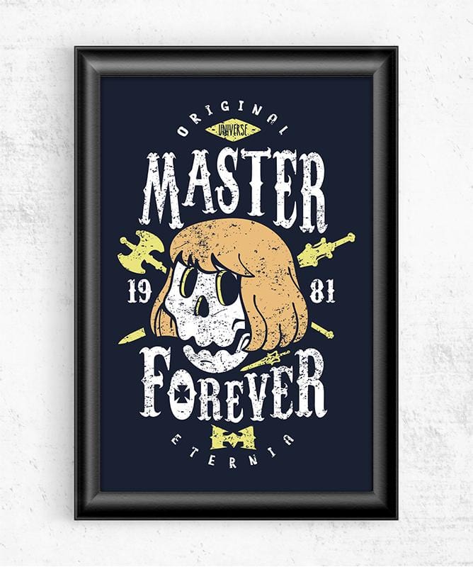 Master Forever Posters by Olipop - Pixel Empire
