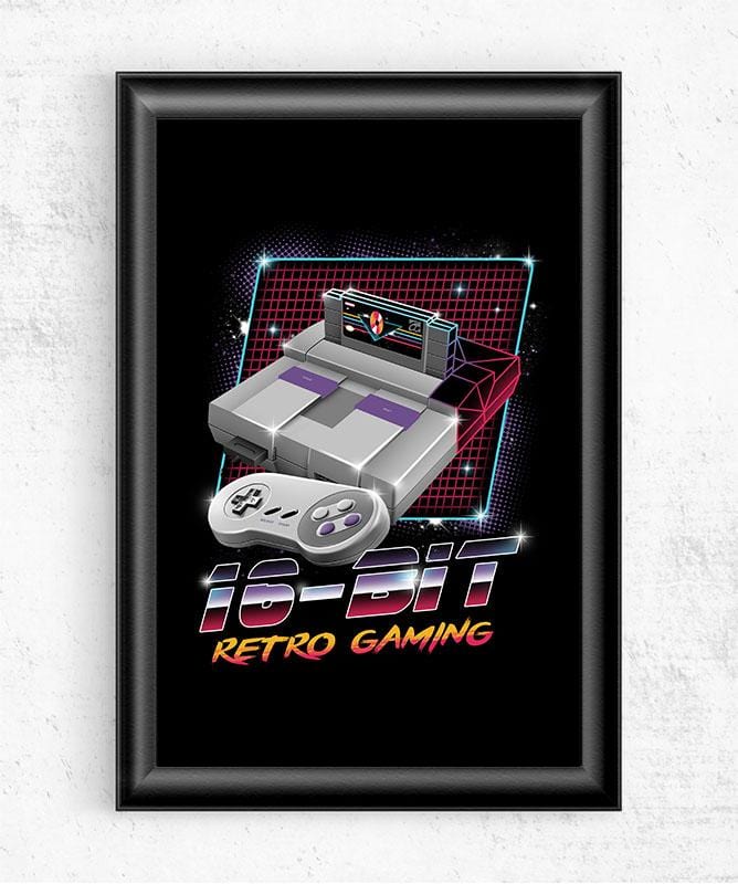 16-Bit Retro Gaming Posters by Vincent Trinidad - Pixel Empire