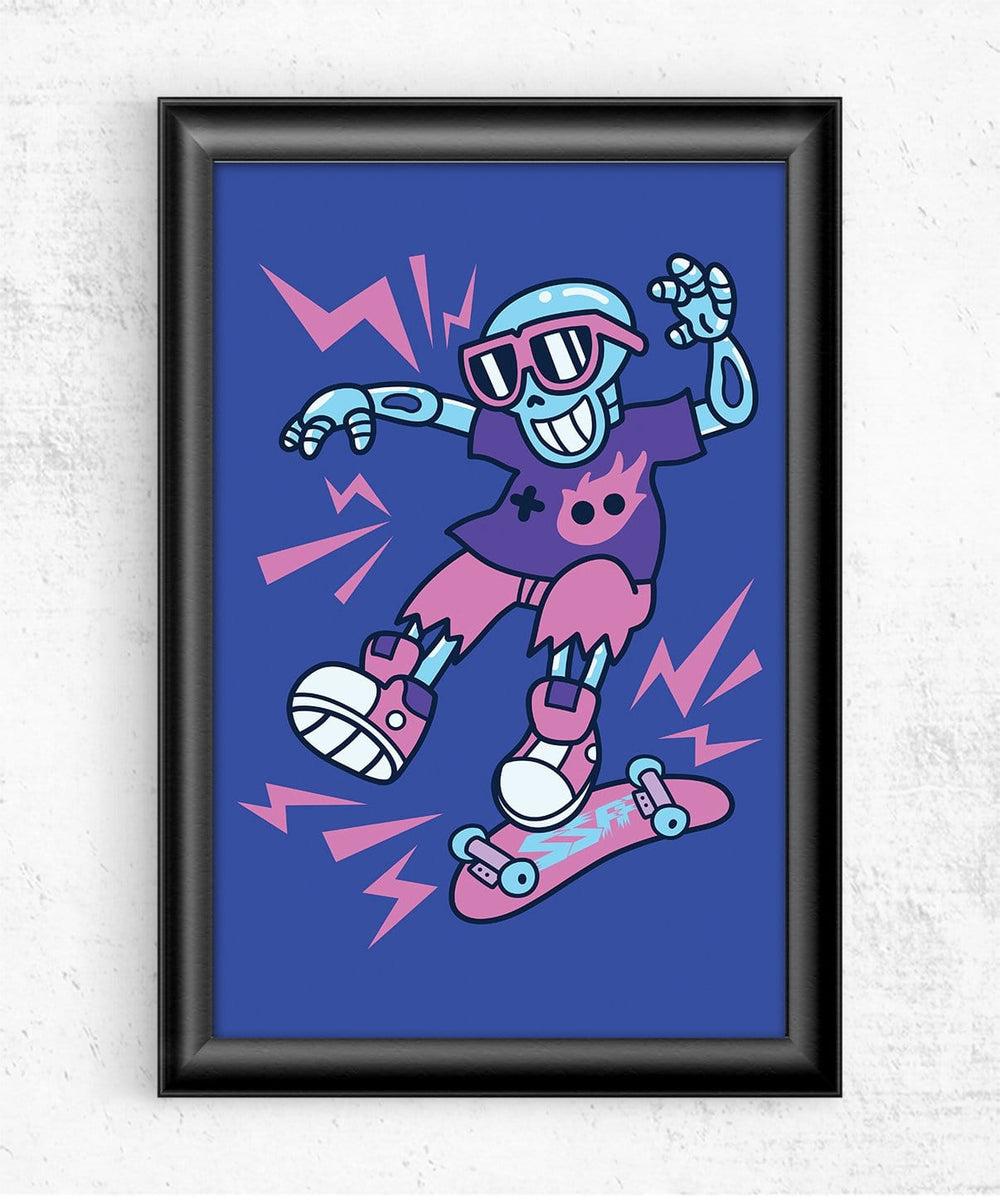 SSFF Skater Posters by Stop Skeletons From Fighting - Pixel Empire