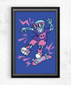 SSFF Skater Posters by Stop Skeletons From Fighting - Pixel Empire