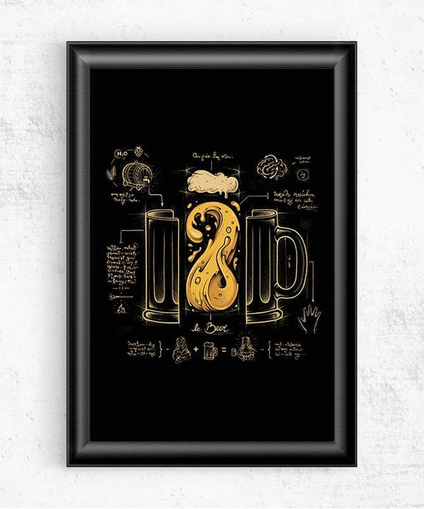 Le Beer Posters by Enkel Dika - Pixel Empire