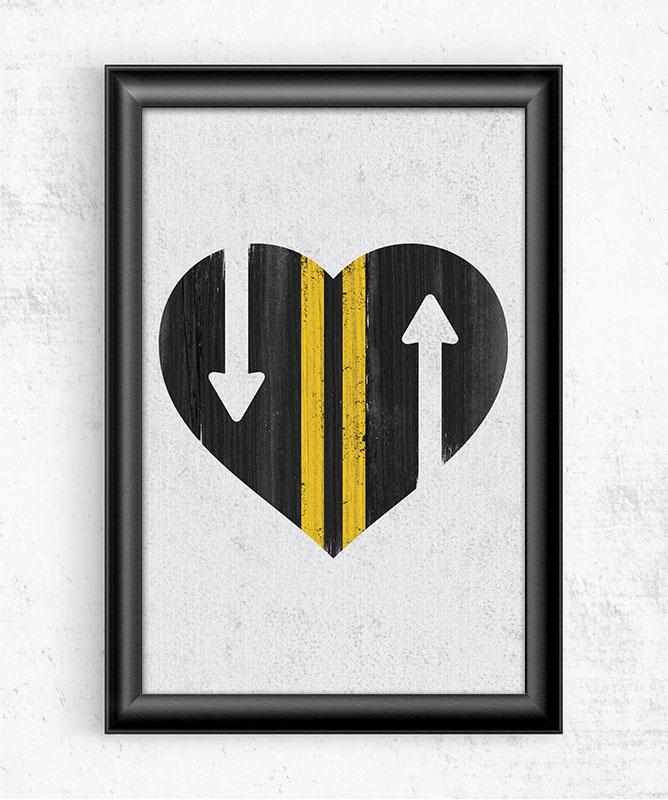 Love Is A Two Way Street Posters by Perry Beane - Pixel Empire