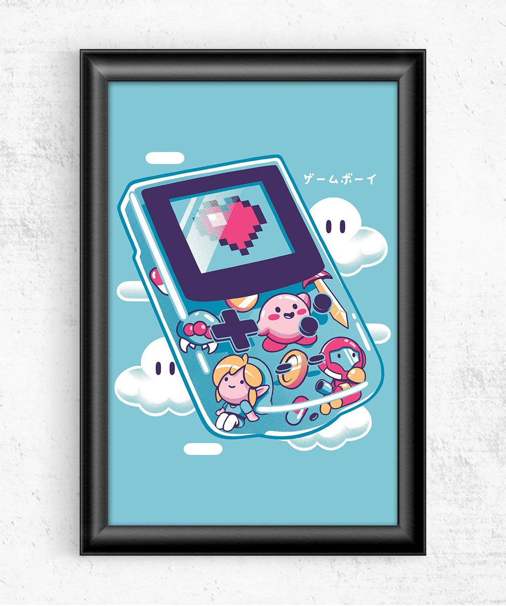 Gameboy Folks Posters by Ilustrata - Pixel Empire