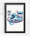 Vapor Wave Pool Posters by Vincent Trinidad - Pixel Empire