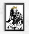 The Walking Dead Ezekiel Posters by Nikita Abakumov - Pixel Empire