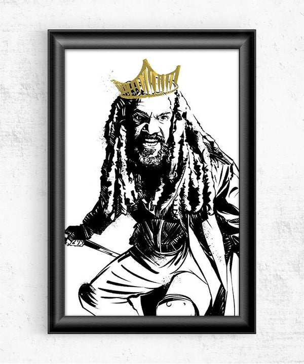 The Walking Dead Ezekiel Posters by Nikita Abakumov - Pixel Empire