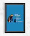 Sloth Controls Posters by Louis Roskosch - Pixel Empire