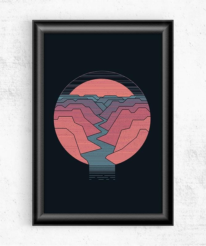 Canyon River Posters by Rick Crane - Pixel Empire