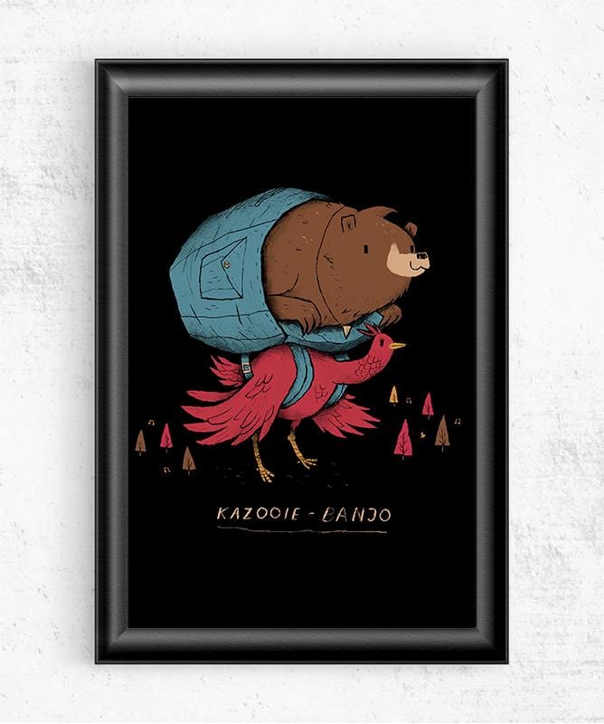 Kazooie Banjo Posters by Louis Roskosch - Pixel Empire