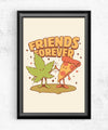 Friends Forever Posters by Ilustrata - Pixel Empire