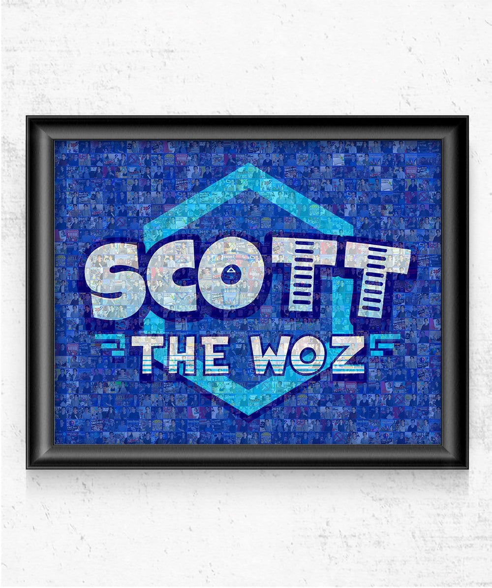 Scott the Woz Thumbnail Mosaic Posters by Scott The Woz - Pixel Empire