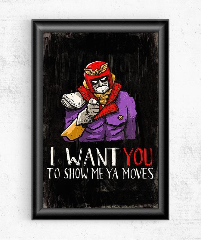 Show Me Your Moves Posters by Ronan Lynam - Pixel Empire