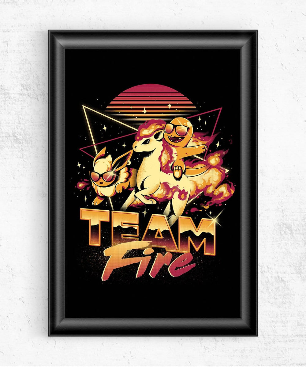 Fire Team Posters by Ilustrata - Pixel Empire