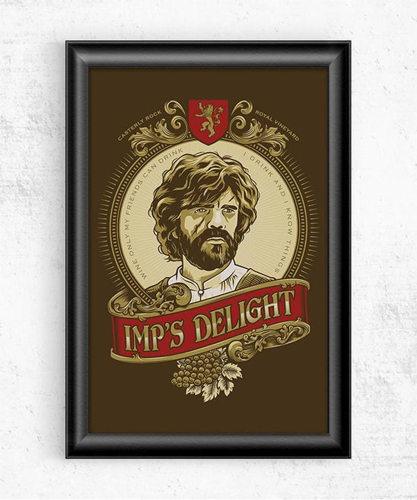 Imp's Delight Posters by COD Designs - Pixel Empire