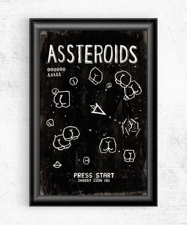 Assteroids Posters by Ronan Lynam - Pixel Empire