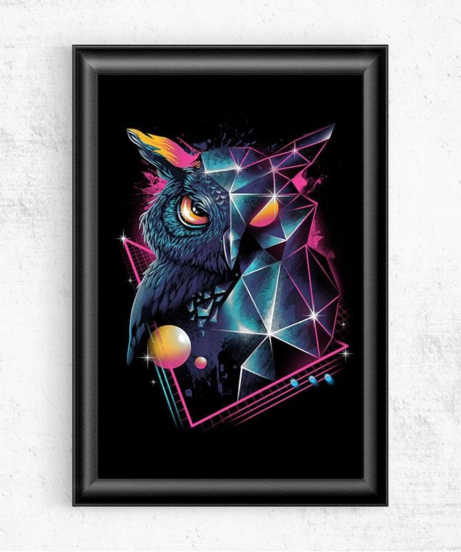 Rad Owl Posters by Vincent Trinidad - Pixel Empire