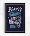 We Don't Need Roads Posters by Eduardo Ely - Pixel Empire