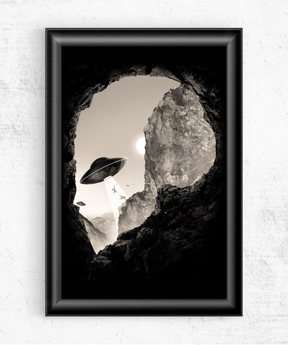 Alien Head Posters by Javi Ramos - Pixel Empire