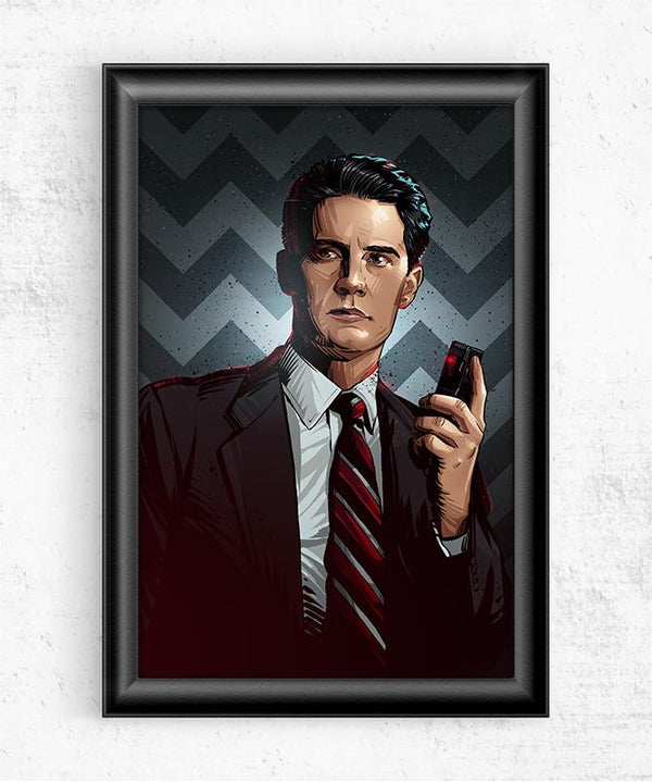 Twin Peaks Illustration Posters by Nikita Abakumov - Pixel Empire